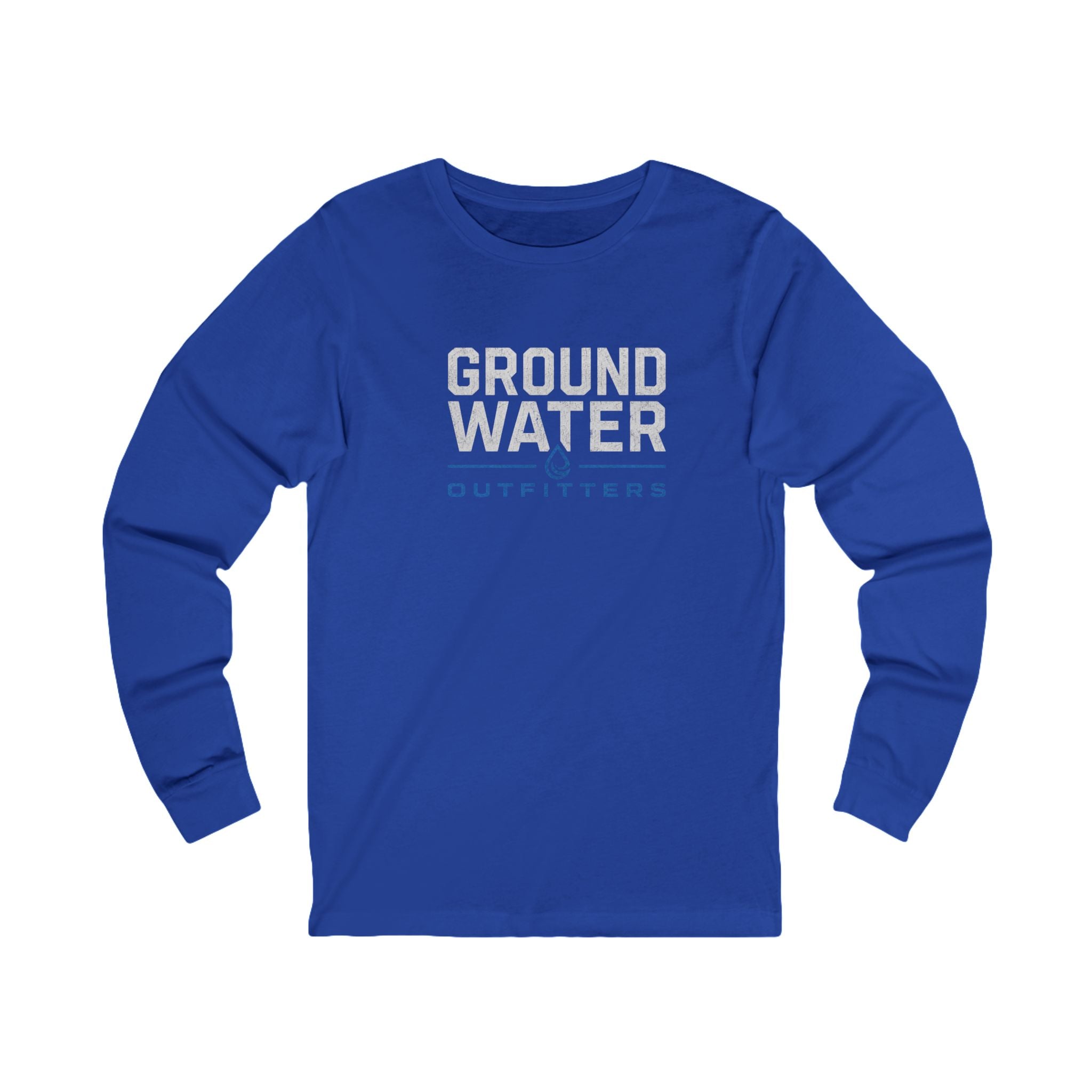 Ground Water Outfitters Long Sleeve Tee — Outdoor Fishing Adventure Shirt