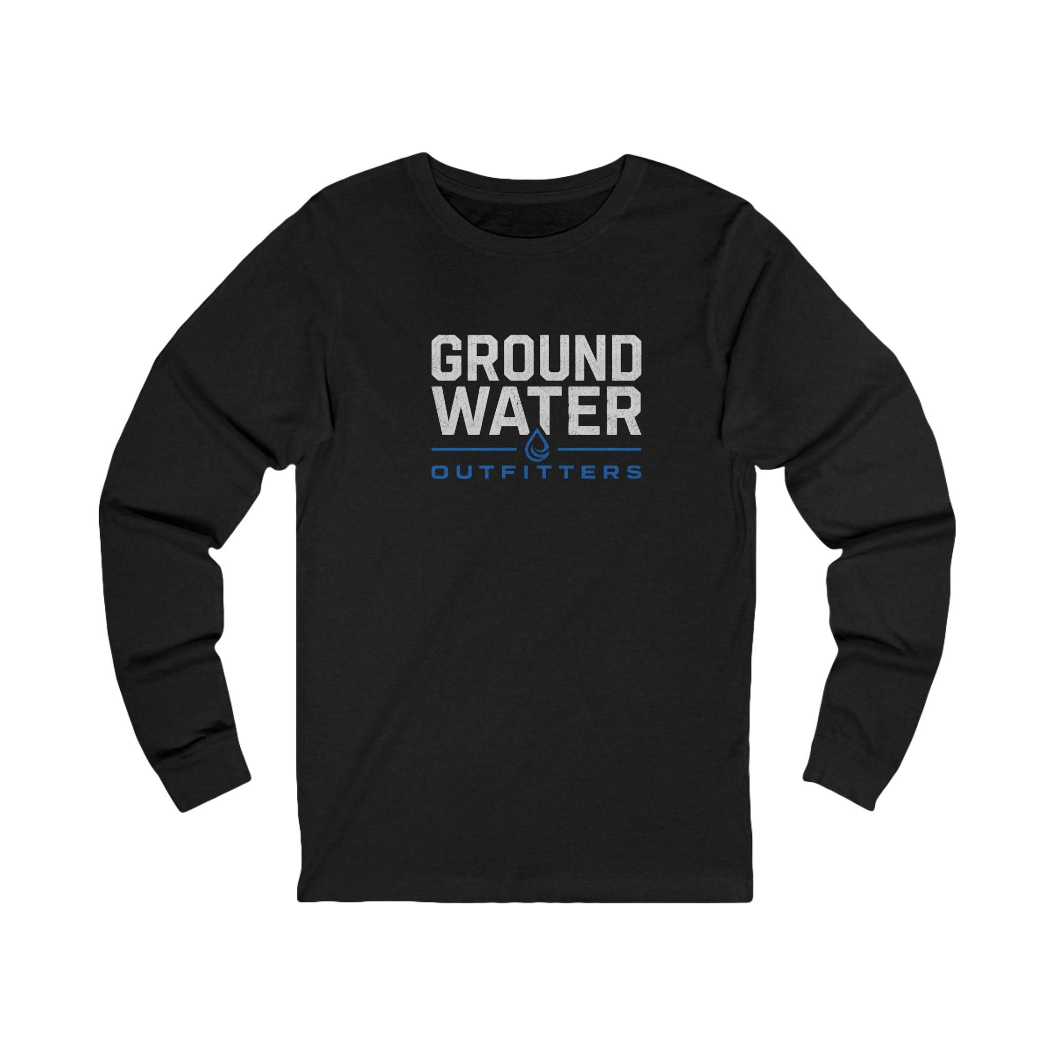 Ground Water Outfitters Long Sleeve Tee — Outdoor Fishing Adventure Shirt