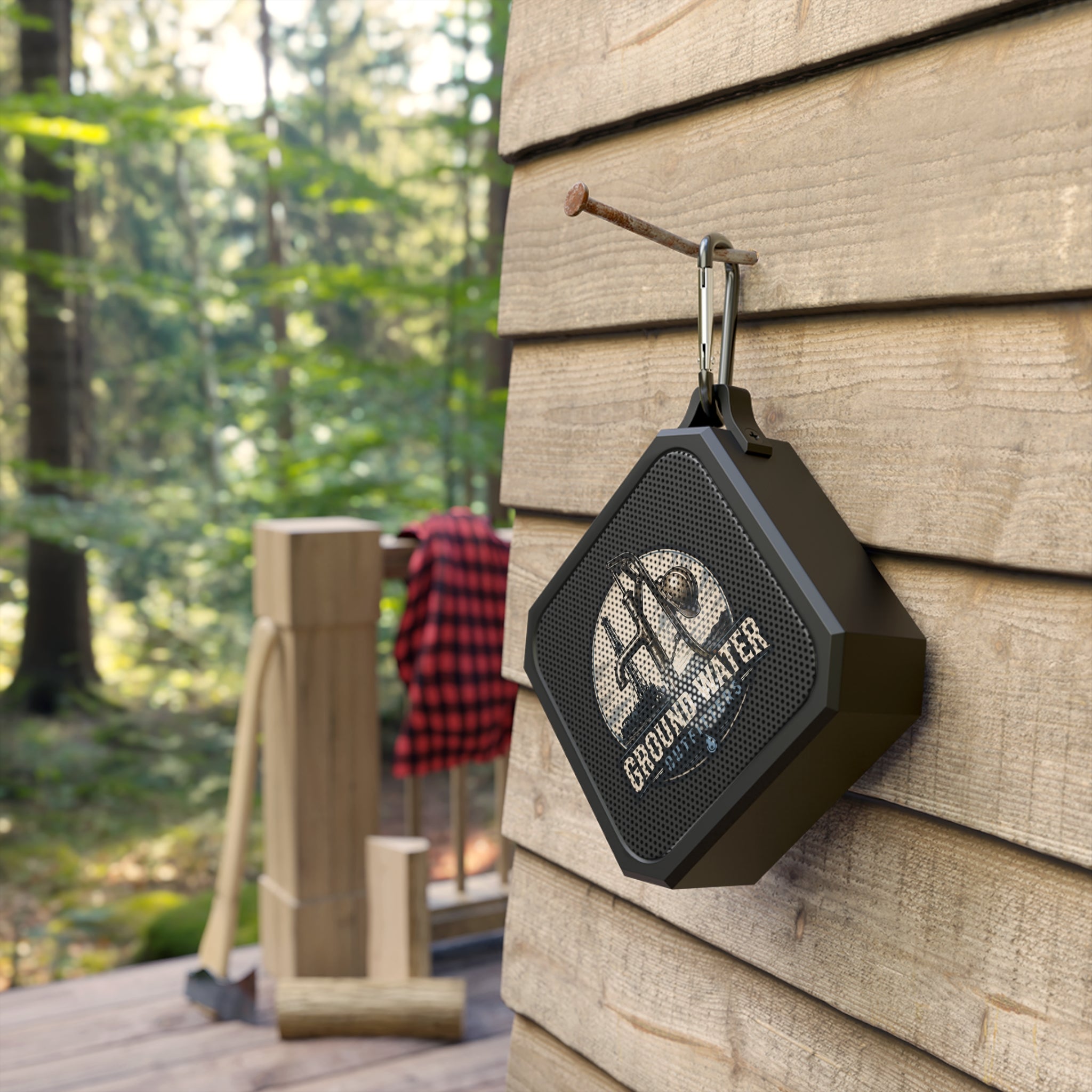 Outdoor Bluetooth Speaker — 'Ground Water Outfitters' Rugged Portable Speaker