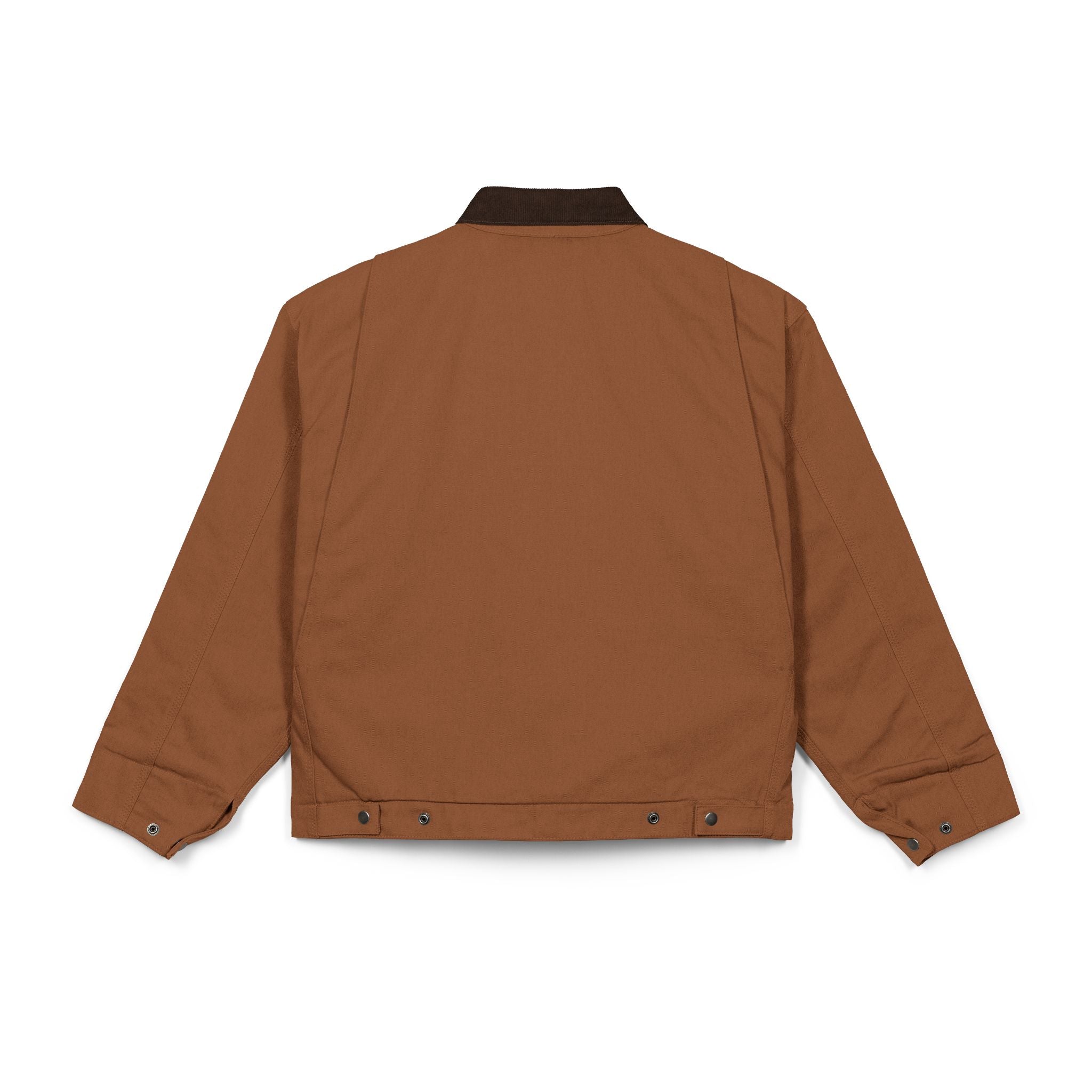Work Jacket — Small Floral Skull Chest Patch