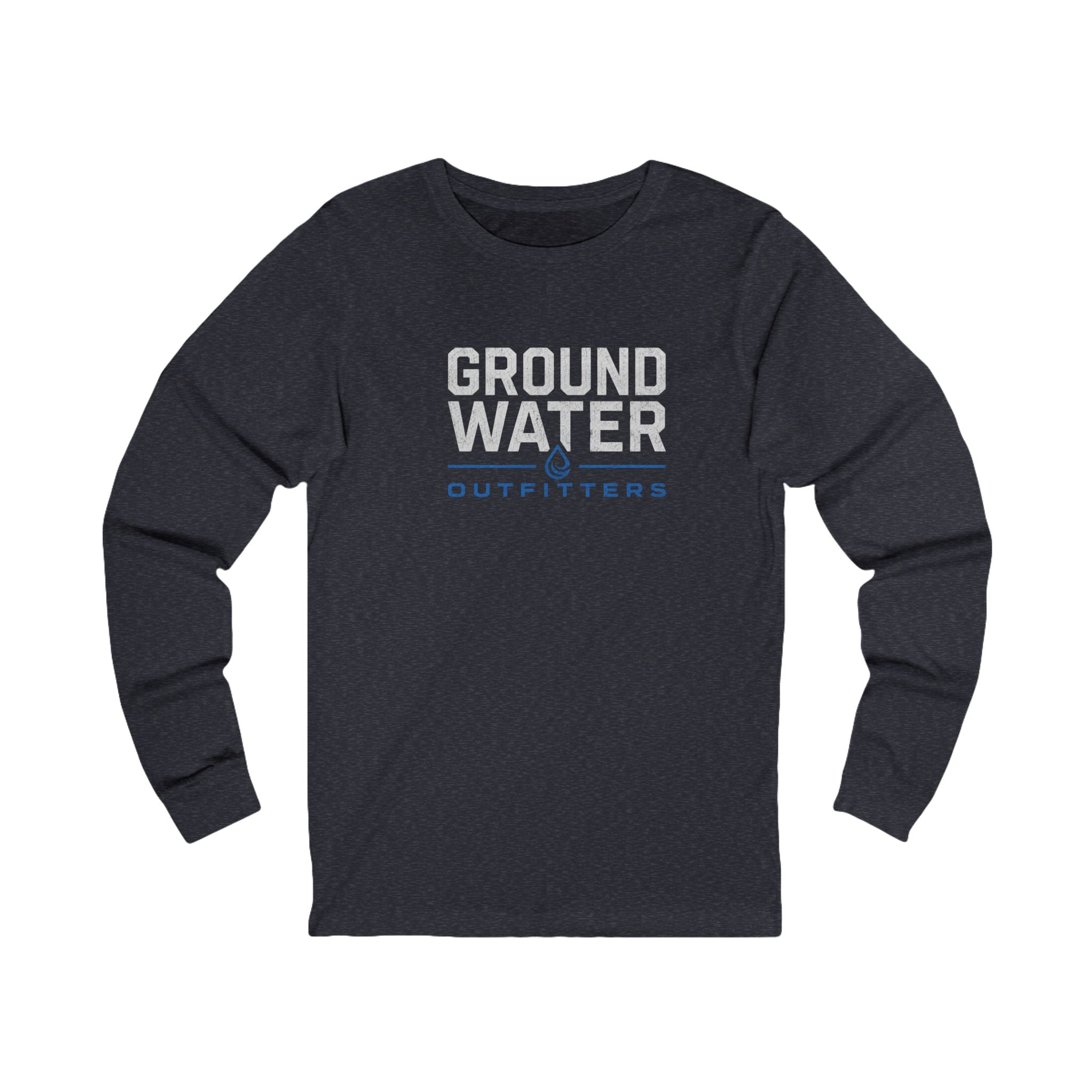 Ground Water Outfitters Long Sleeve Tee — Outdoor Fishing Adventure Shirt