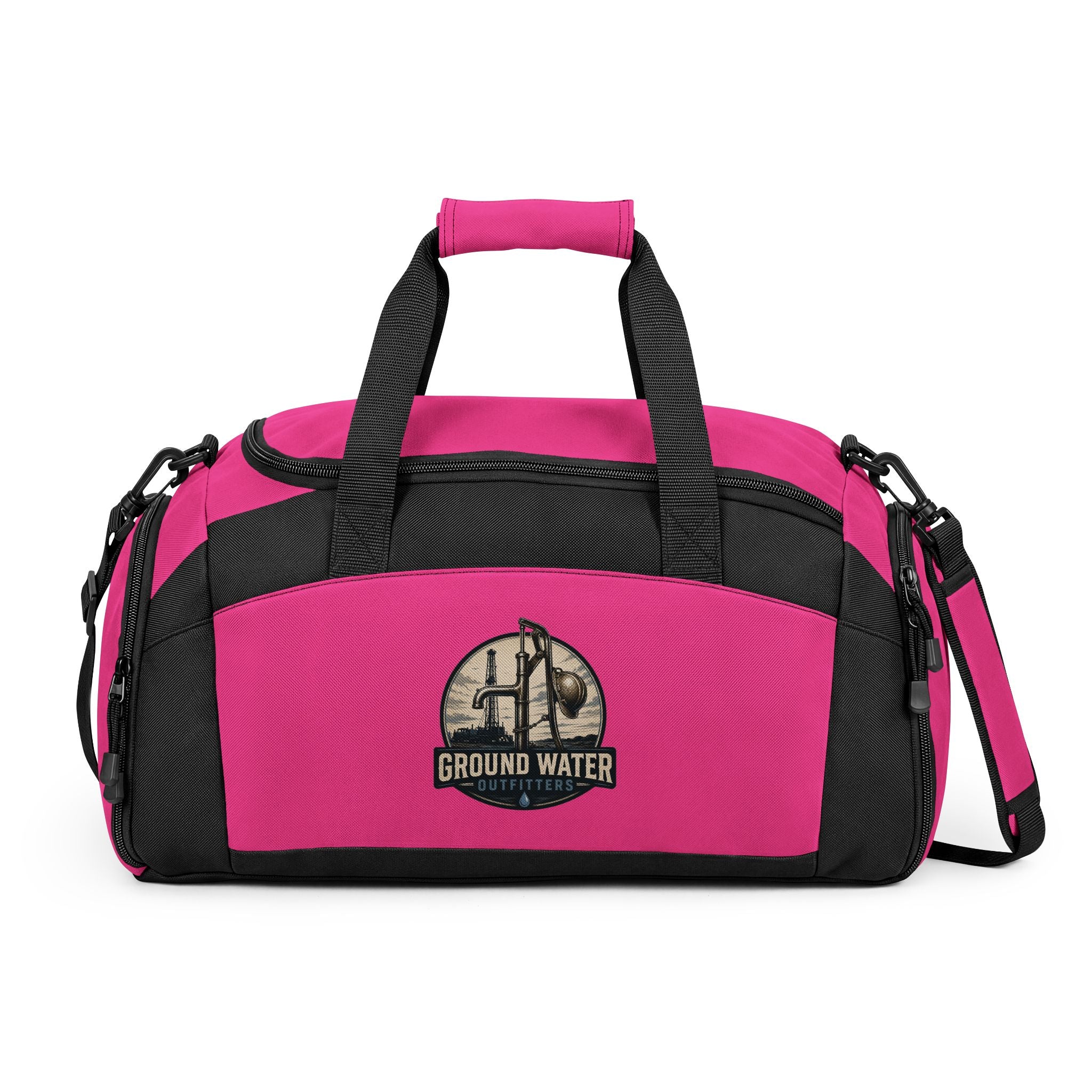 Ground Water Logo Gym Bag — Durable Duffel for Fitness & Travel