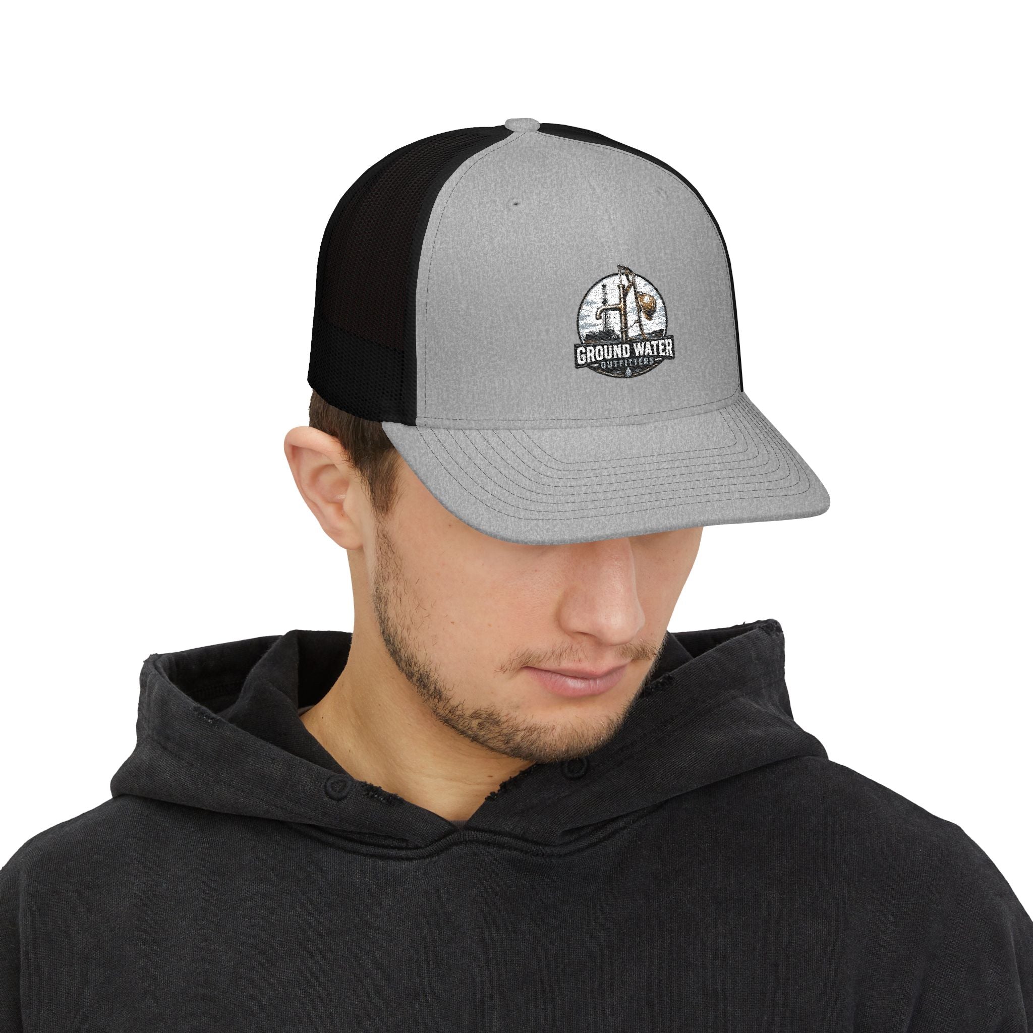 Ground Water Club Snapback Trucker Cap
