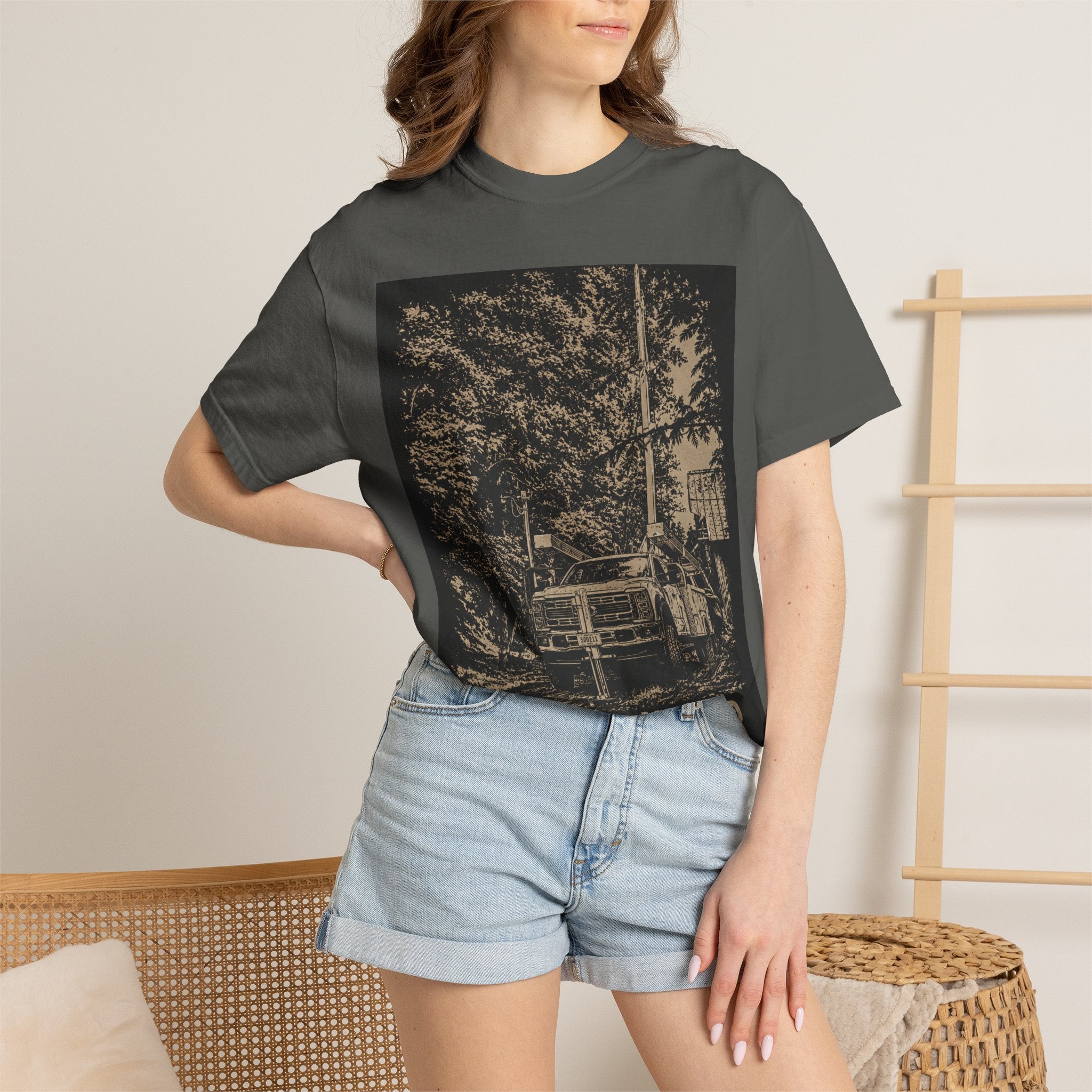 Ground Water Outfitters Truck Tee — Outdoor Adventure Graphic T-Shirt