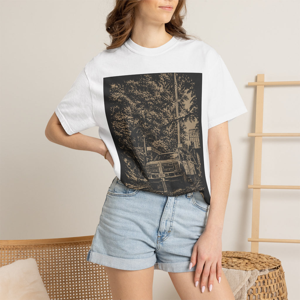 Ground Water Outfitters Truck Tee — Outdoor Adventure Graphic T-Shirt