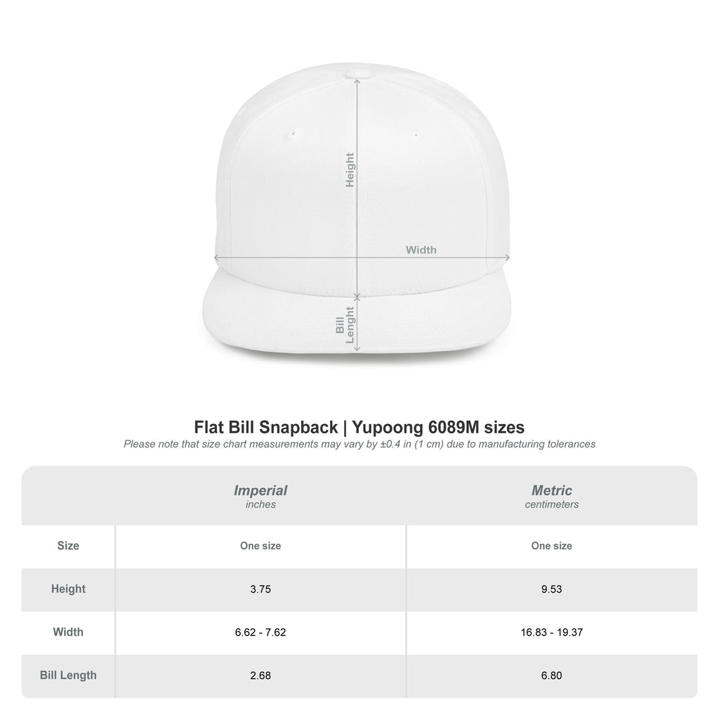 GWO Sequin Patch Snapback Hat