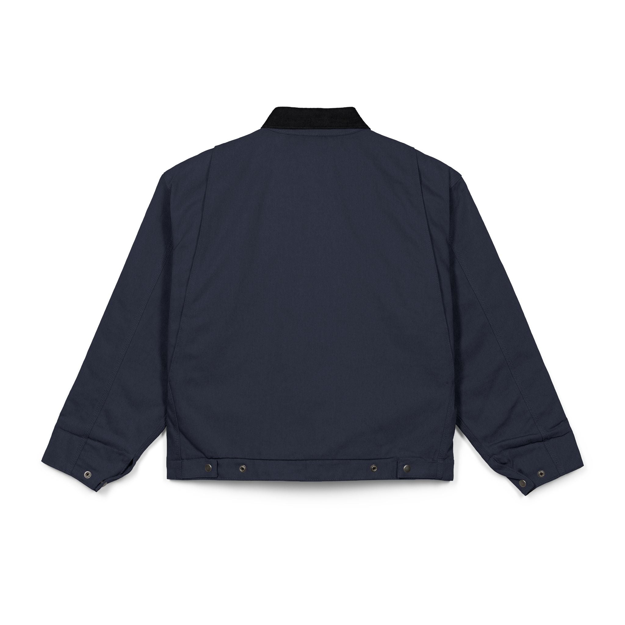 Work Jacket — Small Floral Skull Chest Patch