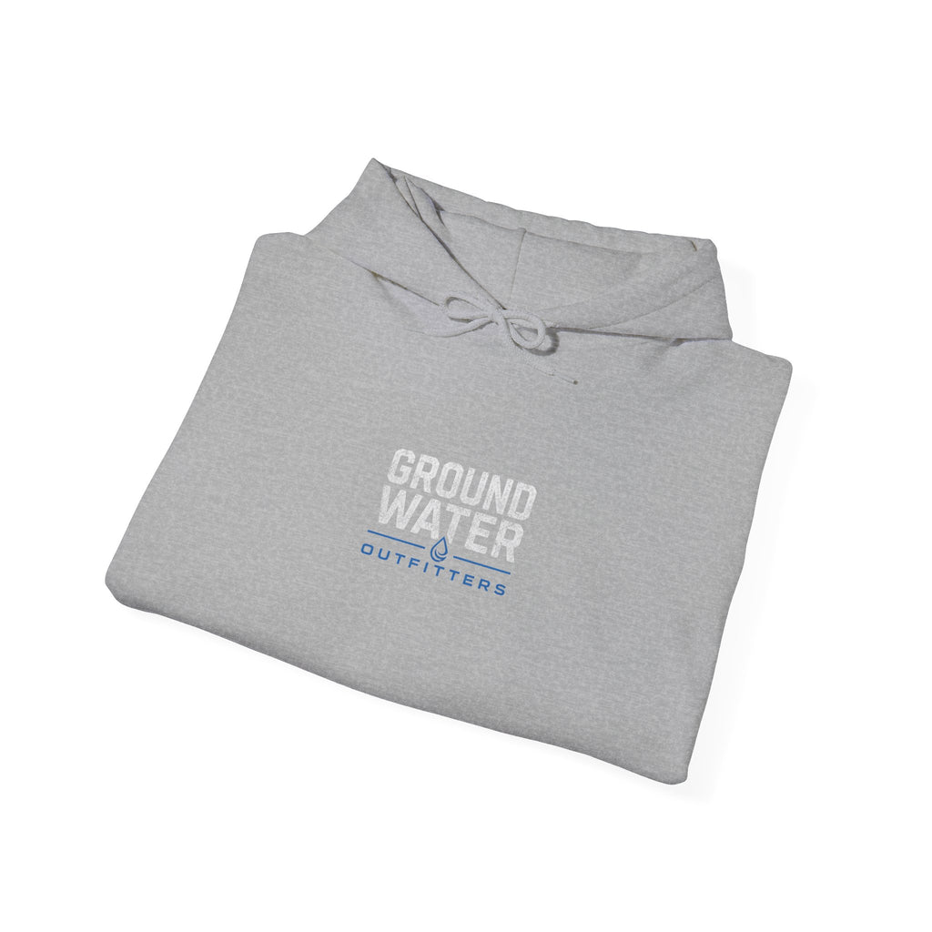 Ground Water Outfitters Hoodie — Vintage Truck Outdoors Pullover