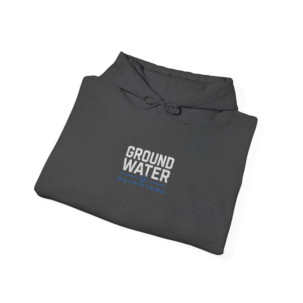 Ground Water Outfitters Hoodie — Vintage Truck Outdoors Pullover