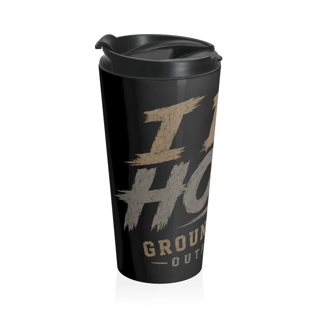 Dig Deep Outdoors Stainless Steel Travel Mug — Adventure Insulated Tumbler