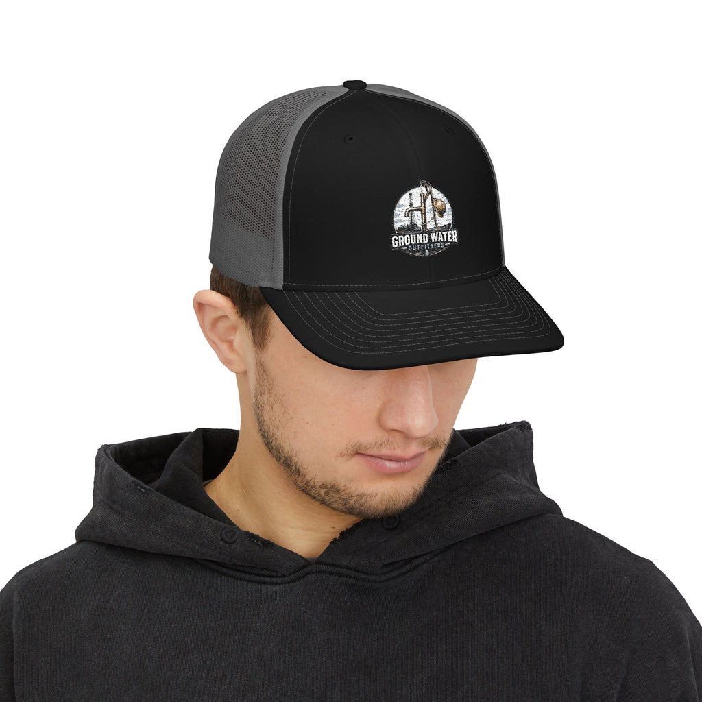 Ground Water Club Snapback Trucker Cap