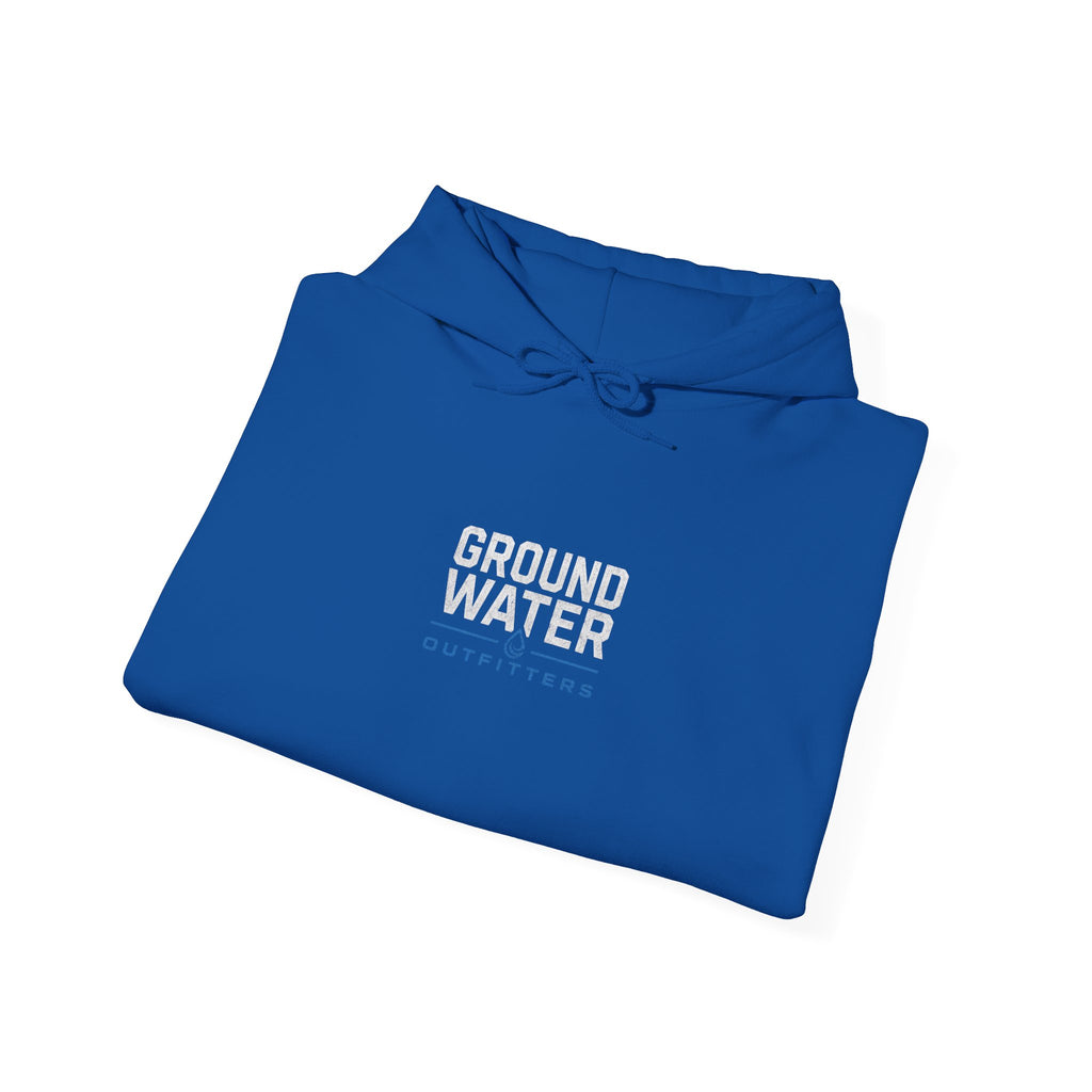 Ground Water Outfitters Hoodie — Vintage Truck Outdoors Pullover