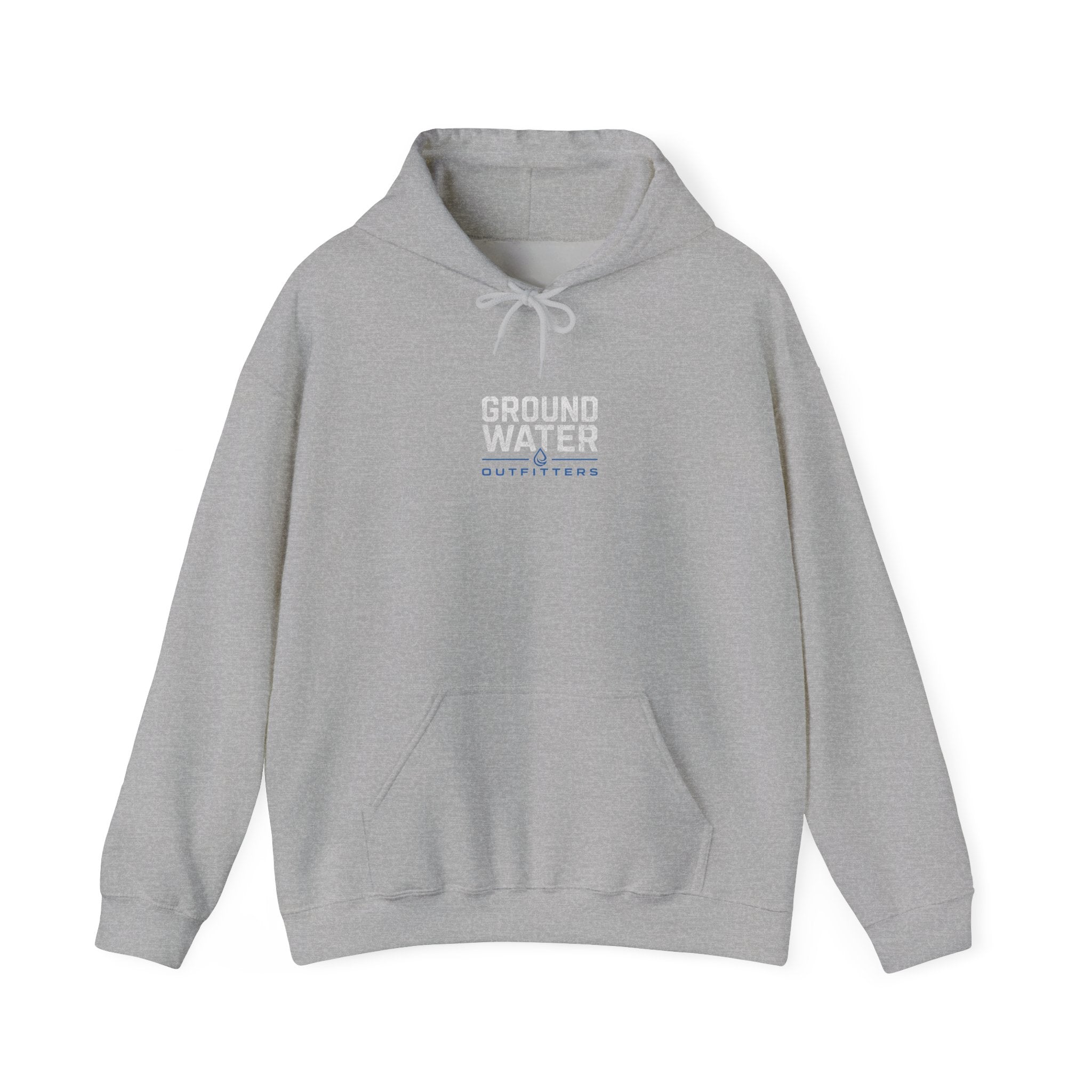 Ground Water Outfitters Hoodie — Vintage Truck Outdoors Pullover
