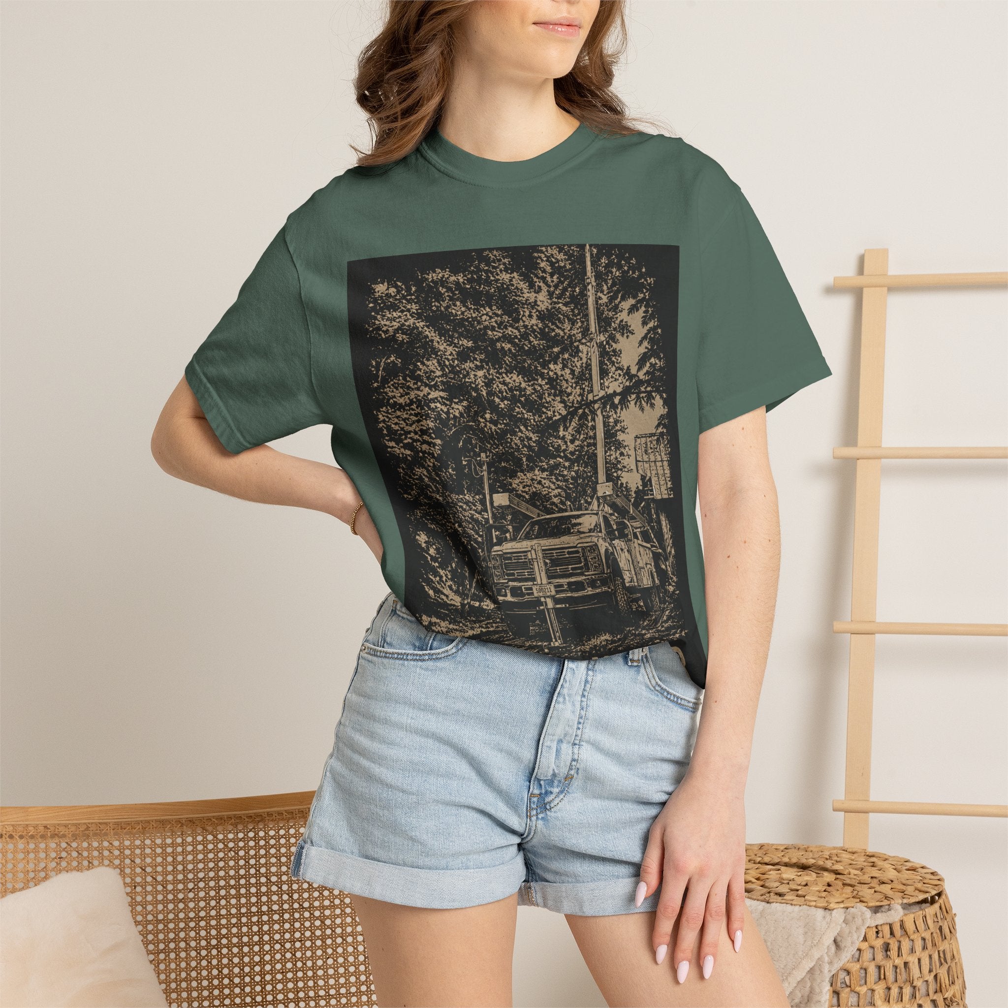Ground Water Outfitters Truck Tee — Outdoor Adventure Graphic T-Shirt