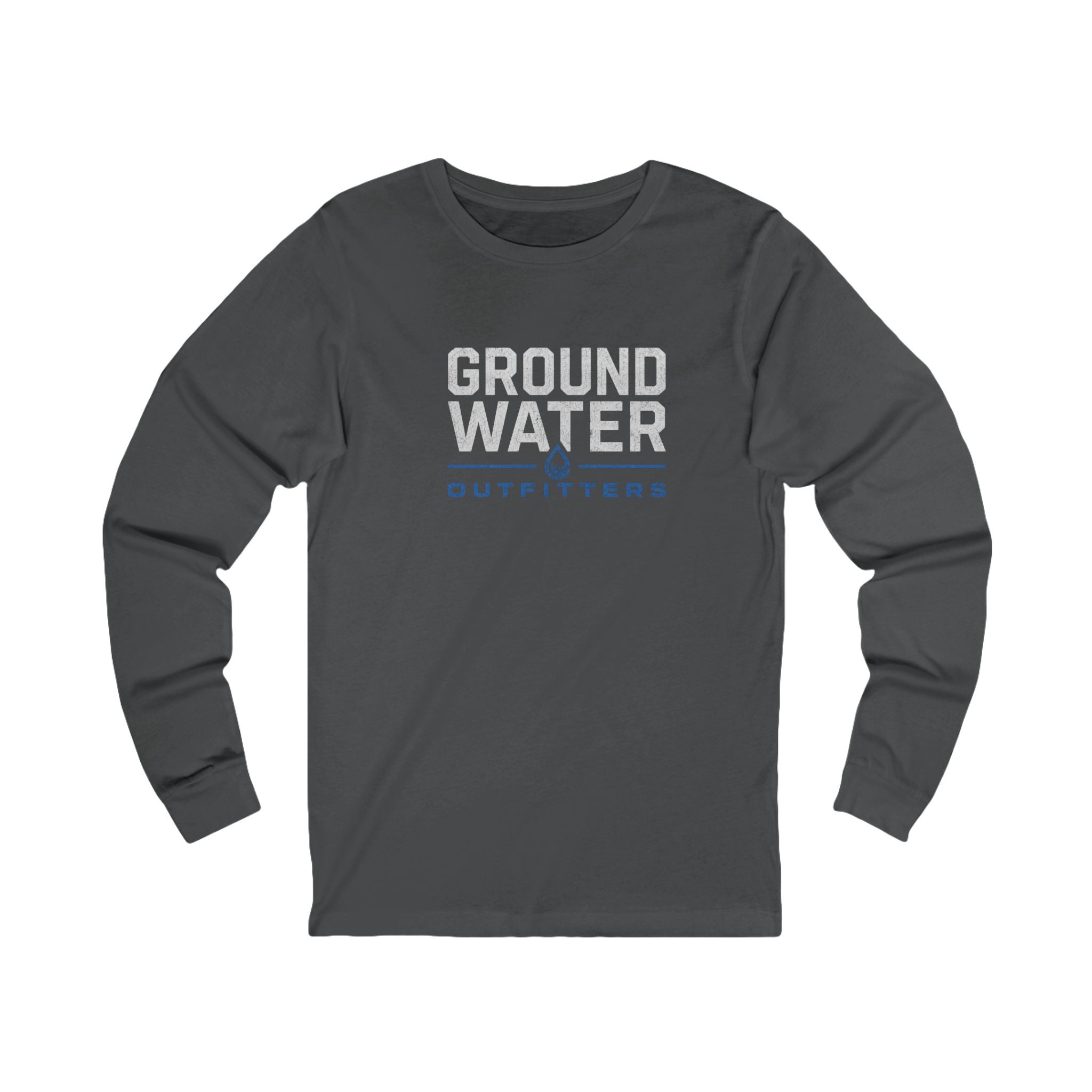 Ground Water Outfitters Long Sleeve Tee — Outdoor Fishing Adventure Shirt