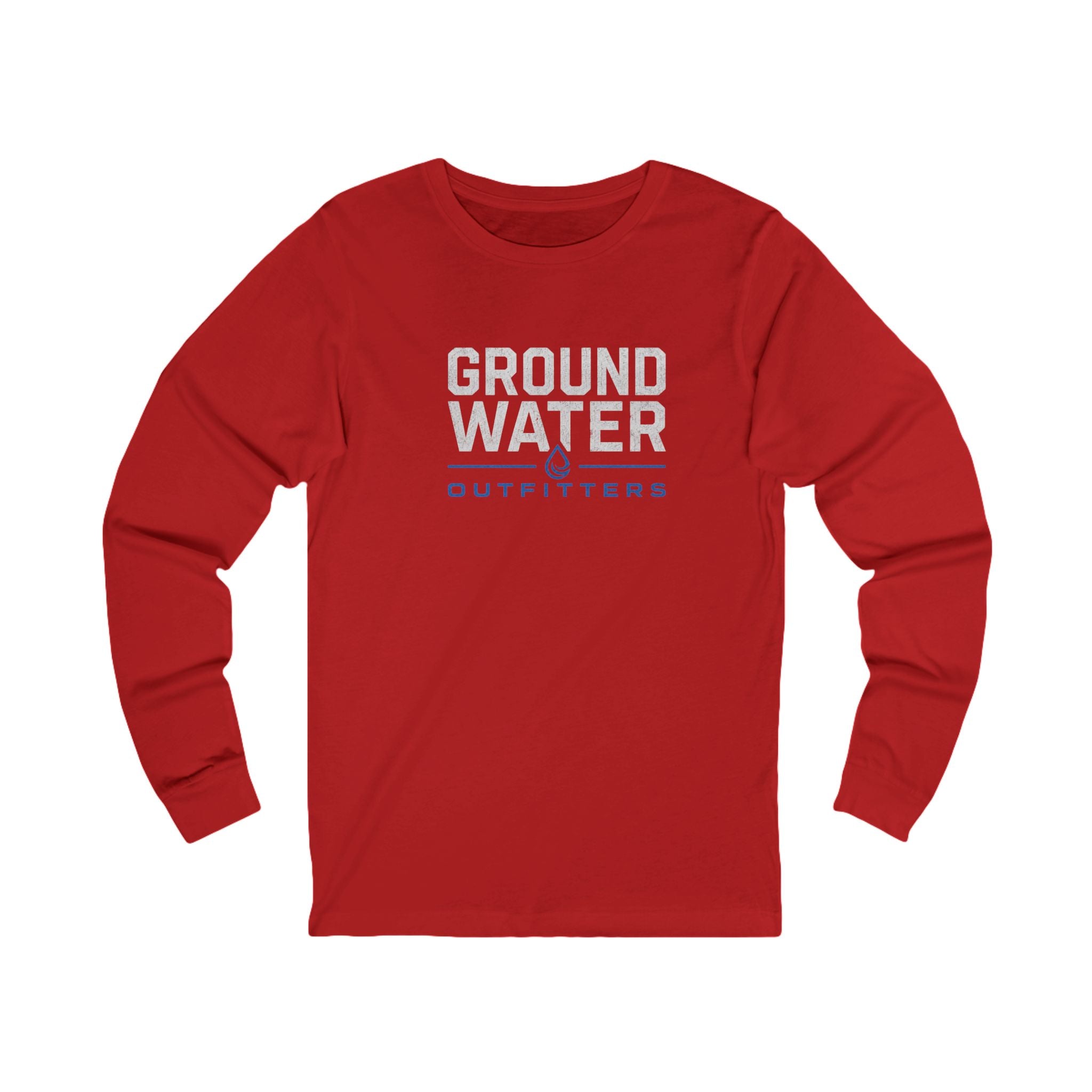 Ground Water Outfitters Long Sleeve Tee — Outdoor Fishing Adventure Shirt