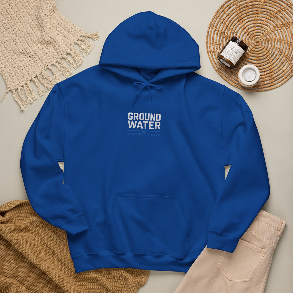 Ground Water Outfitters Hoodie — Vintage Truck Outdoors Pullover