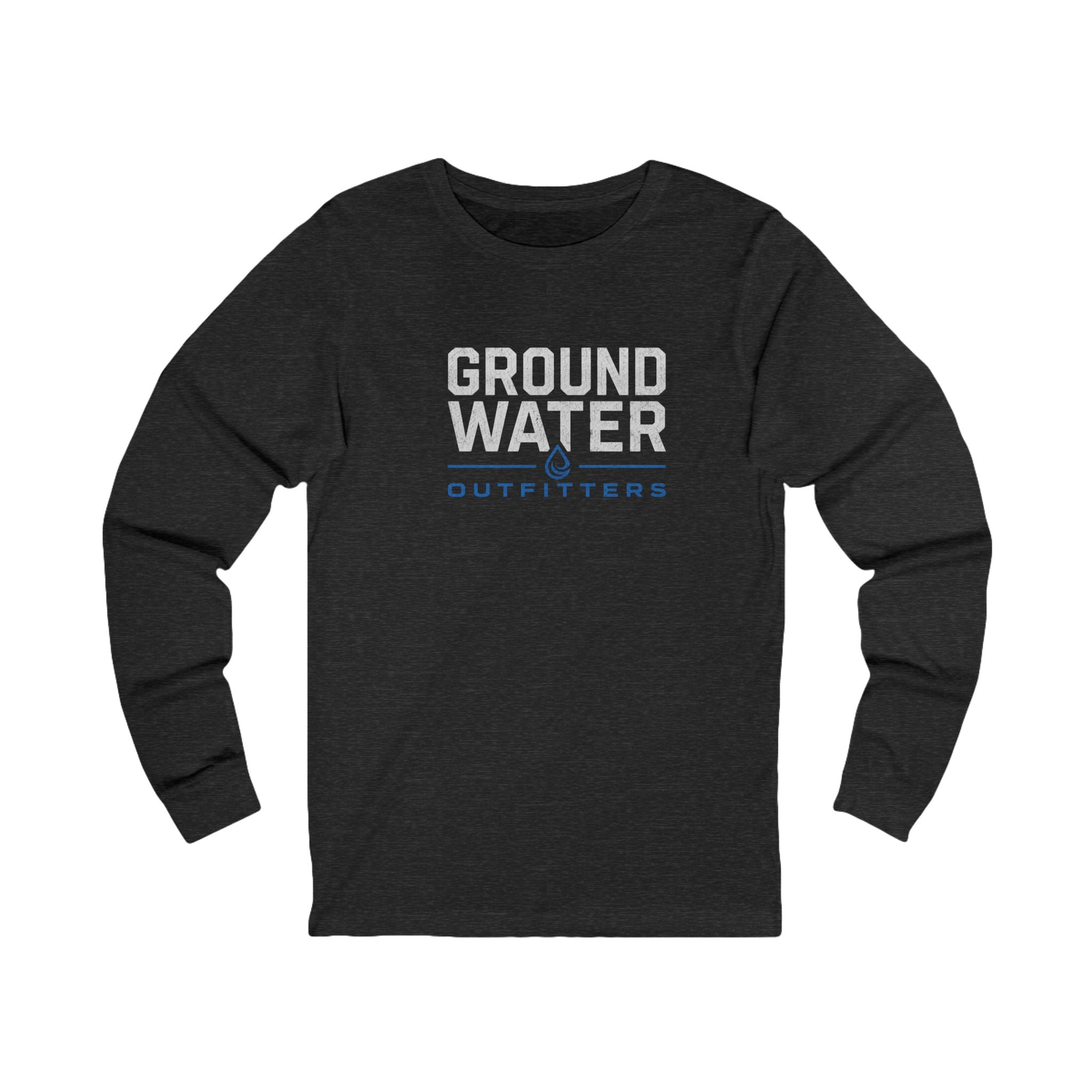 Ground Water Outfitters Long Sleeve Tee — Outdoor Fishing Adventure Shirt