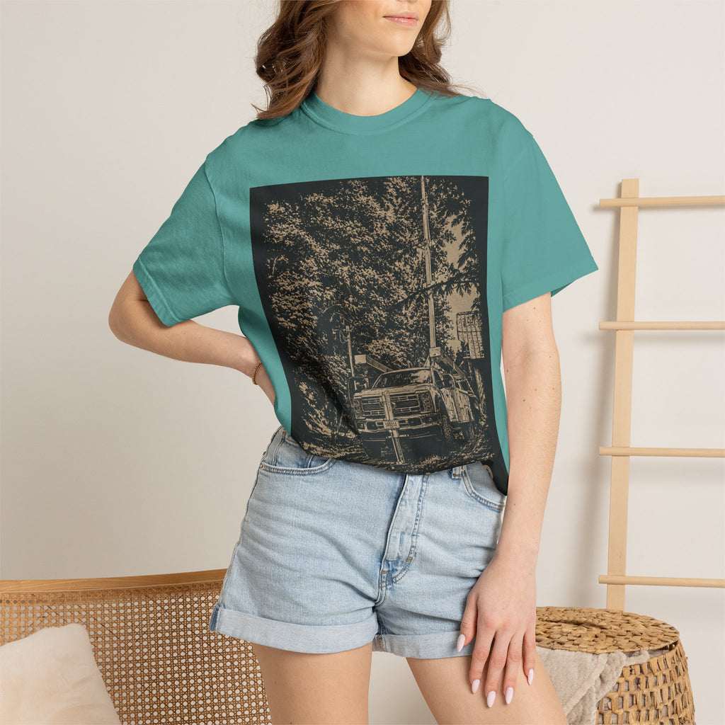 Ground Water Outfitters Truck Tee — Outdoor Adventure Graphic T-Shirt