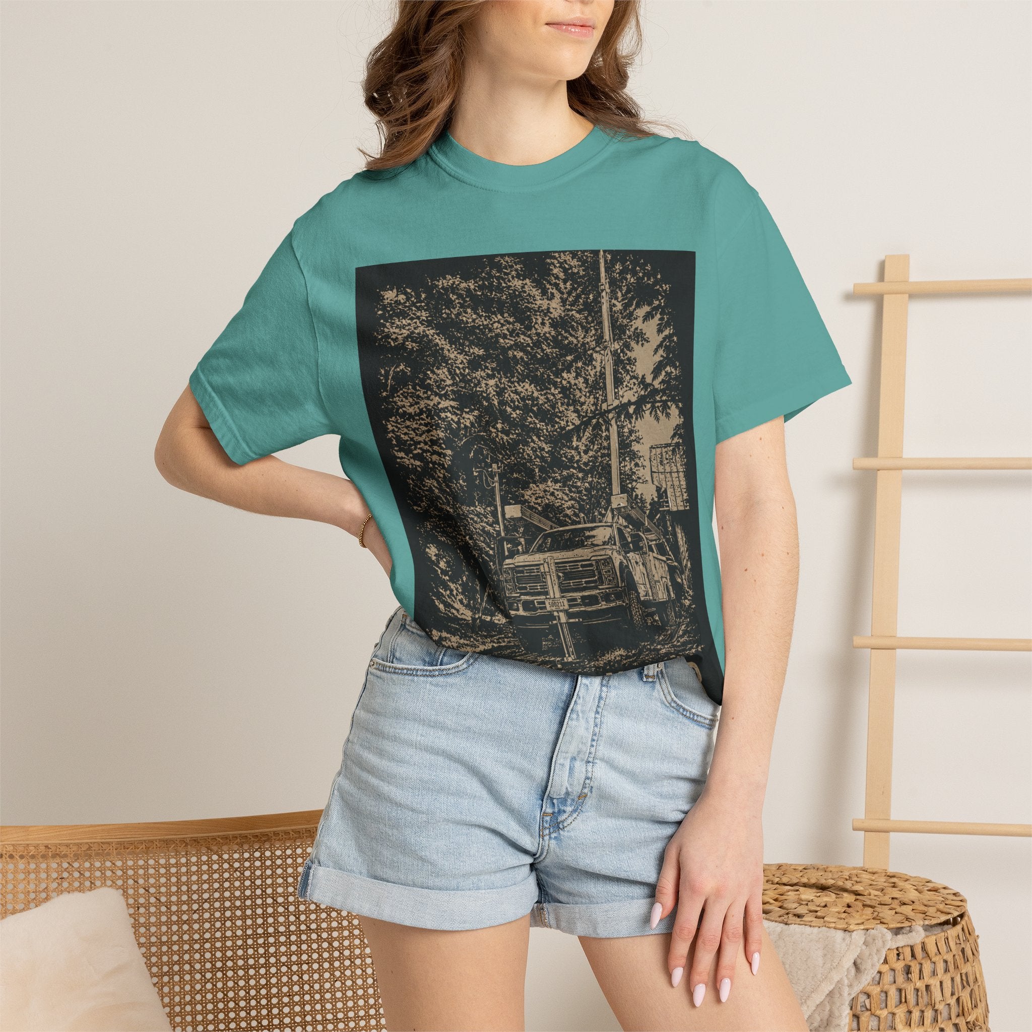 Ground Water Outfitters Truck Tee — Outdoor Adventure Graphic T-Shirt